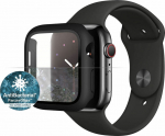 Kaitseklaas raamiga, Apple Watch SE (2024/2023/2022) / SE / Series 6 / 5 / 4 (44mm), eemaldatav, musta &auml;&auml;rega, PanzerGlass