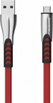 Cable USB Somostel USB-A - 1 m Red (SMS-BW02 micro)
