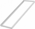 Maclean Aluminum surface frame for panels 1195x295mm LED ceiling Maclean Energy MCE542, height 5cm