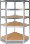 TOP E SHOP Metal corner storage rack GC9030 30 cm