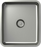 Quadron PATRIC sink SteelQ brushed steel