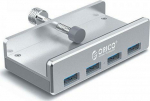 Orico Hub 4 ports USB-A 3.0 screwed on - Orico Hub USB Desktop 4 ports USB-A 5Gbps