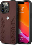 BMW BMHCP13LRSPPR Leather Back Case For Apple iPhone 13 / 13 Pro