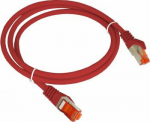 Alantec Patch cord F/UTP kat.6 PVC 0.25m czerwony (KKS6CZE0.25)
