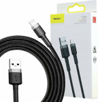 Kabel USB Baseus USB-A - Lightning 1 m Czarny ( )