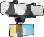 Alogy Alogy rearview mirror car phone holder Black