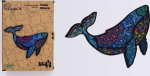 PuzzleOK Puzzle Wood eko 75 Mighty whale A4