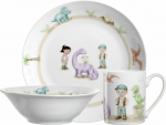 Leonardo Zestaw 3cz children's dishes dinosaur BAMBINI AVVENTURA - Leonardo