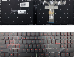 Klaviatūra Lenovo: Legion Y520 with red backlight