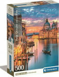 Clementoni Puzzle 500 elements of Compact Illuminated Venice