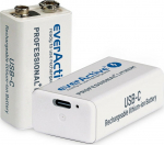 everActive Akumulator 6F22/9V Li-ion 550 mAh USB-C