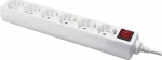 2Direct LogiLink Power strip 6-stik 16A 1.5m