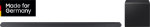 Samsung Ultra Slim Soundbar HW-S810GD 3.1.2-Channel & Subwoofer (2024), 3.1.2 Channels, 330 W, DTS Virtual:X, Dolby Atmos, Dolby Digital 5.1, Dolby Digital Plus, Dolby TrueHD, Adaptive, Game Pro, Nacht, Standard, Kabellos, 200 W