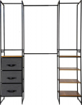 5five Practical wardrobe for the bedroom, waiting room, Bookcase