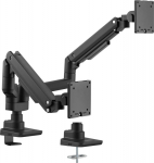 Equip Tischhalterung 17"-35"/2TFT 360&deg; gas spring 20Kg schwarz retail