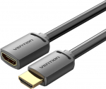 Vention HDMI-A Male to HDMI-A Female 4K HD Cable PVC Type 5M Black