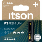 itson itsPREMIUM patarei Alkaline LR03IPR/8HH