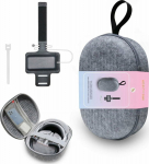JYS Zestaw 3w1 Case, Case, Suitcase for Goggles, Vr Glasses, Apple Vision Pro, Strap / Jys-app002
