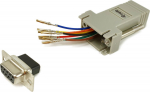 Equip Adapter DB9 Serial->RJ45 Bu/Bu 8Pin gray polybag