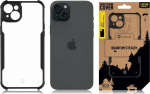 Tactical Tactical Quantum Stealth Cover for Apple iPhone 15 Plus Clear/Black standard