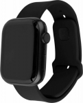 Fixed | Sporty Strap Set for Apple Watch 42/44/45mm | 170-235 mm | Black | Silicone