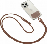 Tech Protect TECH-PROTECT C5S ROPE CROSSBODY STRAP CHOCOLATE BROWN