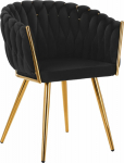Activeshop 4Rico chair QS-GW06G velvet black