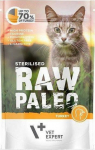 VETEXPERT Raw Paleo Adult Cat Sterilised Turkey - wet cat food - 100 g
