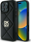 DKNY DKNY DKHCP16LPQDSLK iPhone 16 Pro 6.3'' czarny/black Quilted Stack Logo