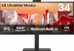 LG 34" B2B 34BA85QE Webcam | 3440x1440 | IPS | Curved 3800R | 5ms | 60Hz | 3&aring;r