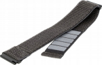 Fixed | Sporty Strap with Quick Release 20mm for Smartwatch | 160-210 mm | Dark gray | Nylon