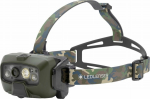 Headlamp Ledlenser Flashlight Ledlenser HF8R Core RGB camouflage