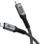 Wentronic goobay USB Type-C kabel 1m Sort Gr&aring;