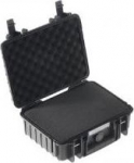B&W Cases B&W Outdoor Case Type 1000 black with pre-cut foam insert