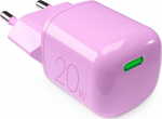 Puro Charger Mains Charger 20W GaN USB-C - Pink