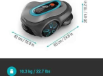 Gardena smart Sileno Max 1000 DuoConnect robotic lawnmower + installation accessories