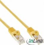 InLine Patchcord, Cat.5e, SF/UTP, 5m, yellow (72505Y)