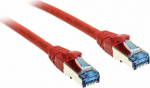 InLine Patch network cable Cat.6A, S/FTP (PiMf), 500MHz, czerwony, 2m (76802R)
