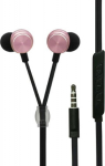 2GO In-ear stereo headset "Luxury" Zipper-Style ros&eacute;