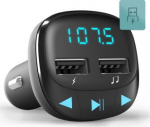 ENERGY SISTEM FM TRANSMITTER LED USB + MicroSD, BLACK. 3 YEAR WARRANTY!
