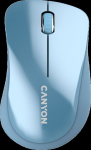 CANYON MW-11, 2.4 GHz Wireless mouse ,with 3 buttons, DPI 1200, Battery:AAA*2pcs ,Blue67*109*38mm 0.063kg