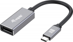 Equip Adapter USB-C->DisplayPort1.4 St/Bu 8K/ 30Hz 0.15m PVC