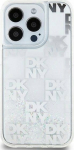 DKNY DKNY Liquid Glitter Multilogo - Case iPhone 15 Pro (white)