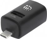 MANHATTAN 3-Port USB 3.0 / 2.0 USB-C Stecker auf 3xA-Buchse