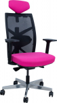 Task chair TUNE pink/black