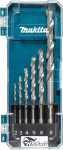 MAKITA METAL DRILL HSS-G BITS 6PCS