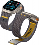 Kellarihm Athlex Air, Apple Watch Series 10 / 9 / 8 / 7 / 6 / 5 / 4 / SE (2024/2023/2022) / SE / Ultra / Ultra 2 (44 / 45 / 46 / 49 mm), tumehall, Spigen