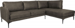 Corner sofa SOFIA RC, dark olive