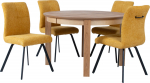 Dining set CHICAGO NEW round table and 4 chairs (10588)