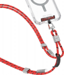 Kabel USB PNY USB-C - USB-C 0.7 m Czerwony (SK-DYVE-CBLCC-RED)